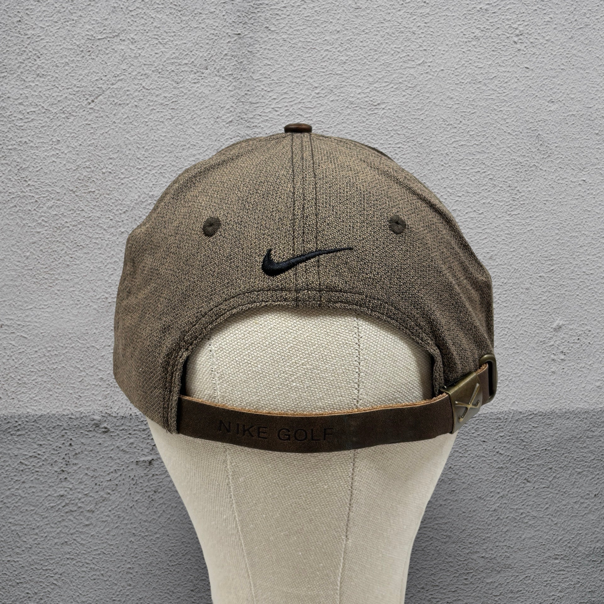 90s NIKE GOLF Swoosh レザー メタルスウッシュロゴ | MISSI